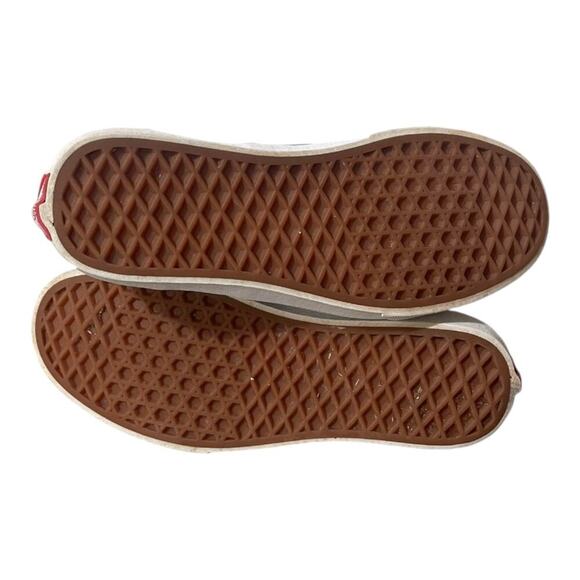 VANS Womens Flower Print sneakers Size 7.5 Ol Skool - Picture 8 of 8